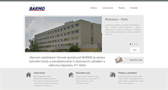Desktop Screenshot of barmo.sk
