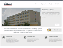 Tablet Screenshot of barmo.sk